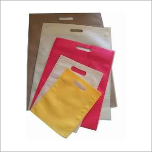 Yellow Multicolor  D Cut Non Woven Bag