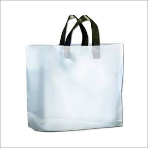 White Loop Handle Plain Non Woven Bag