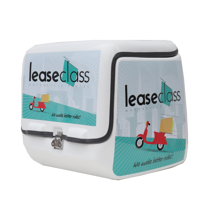 Insulated Delivery Box - 523x524x505mm | Customized Frp, 90 Liters Capacity, Illuminated Design, Rugged & Versatile