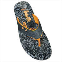 Rubber Men Printed Slipper