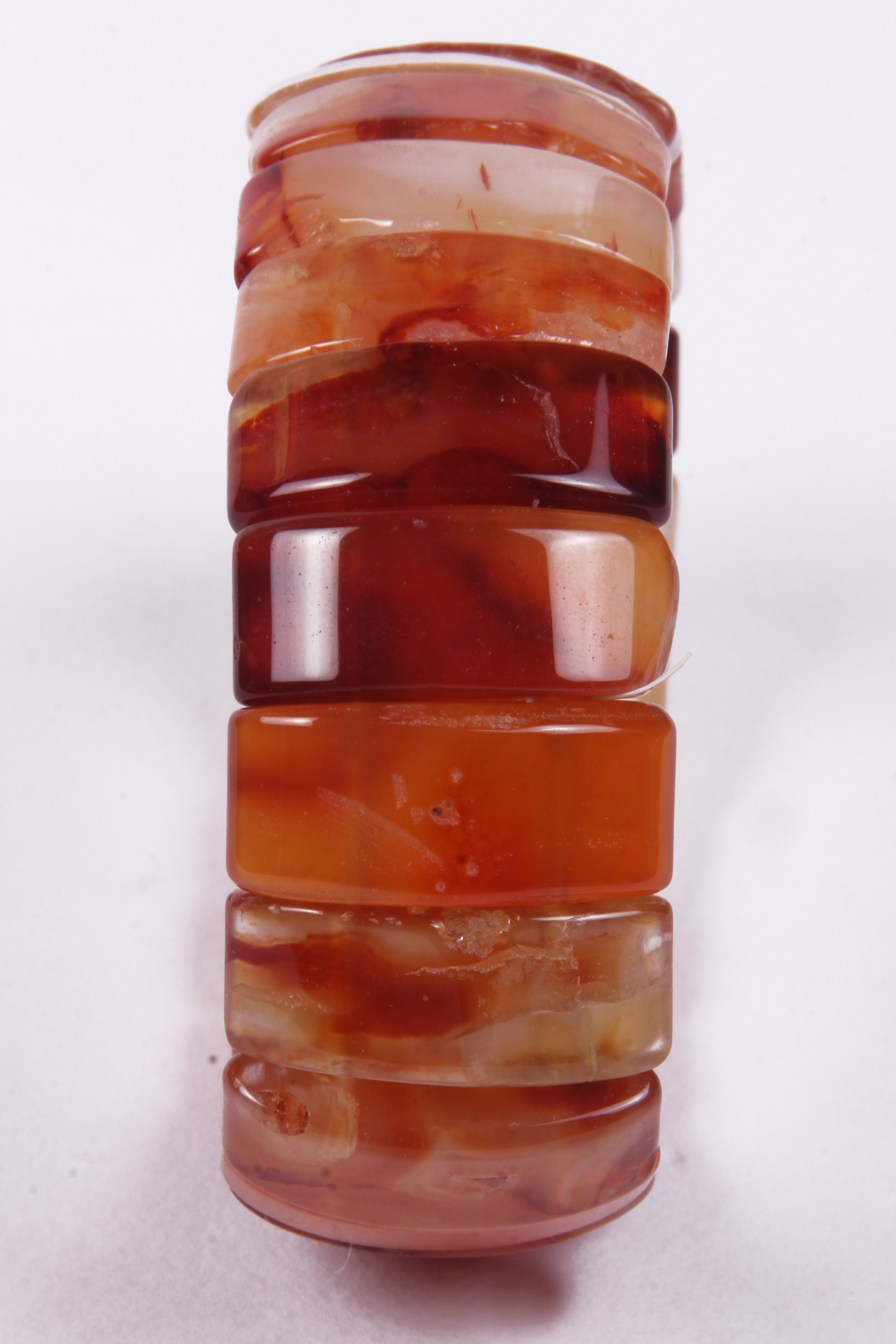 Carnelian Beaded Bracelet