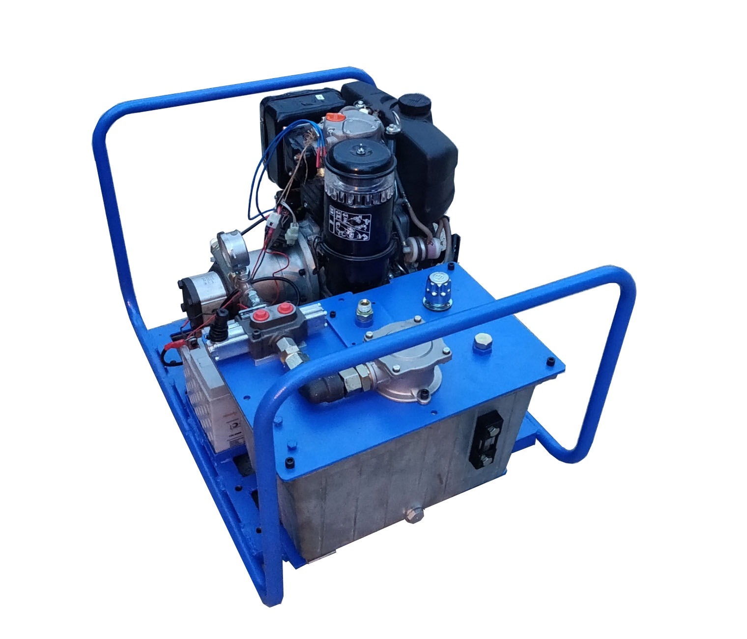 Blue Diesel Driven Cable Blowing Machine