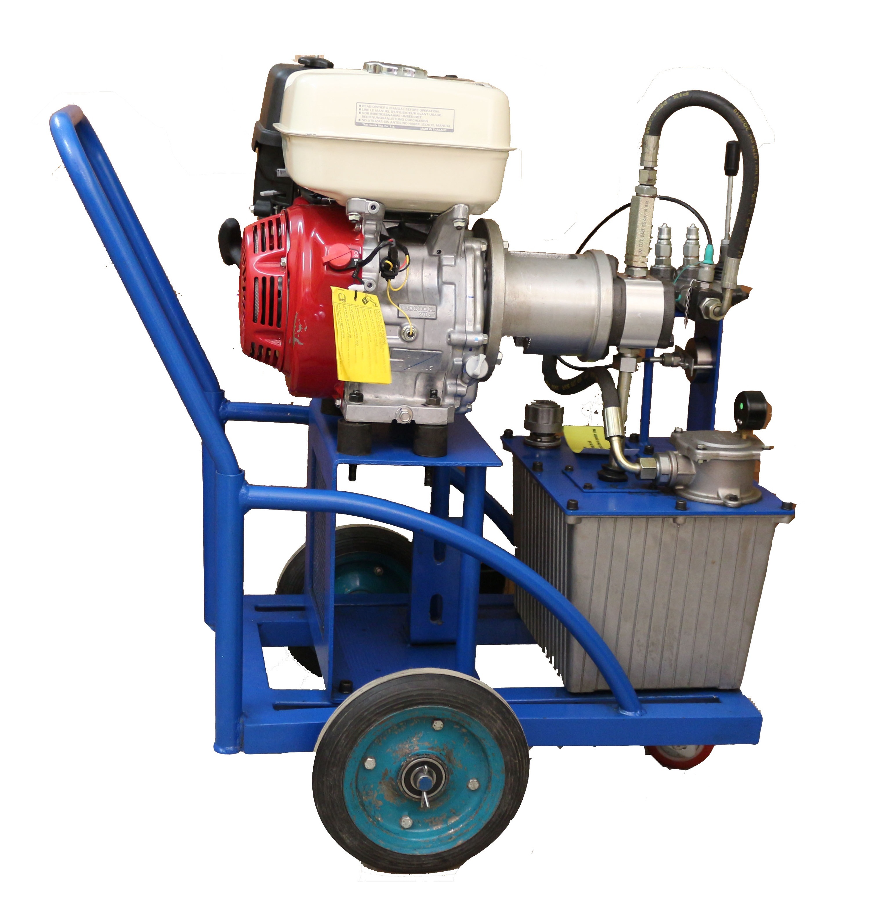 Blue Diesel Driven Cable Blowing Machine
