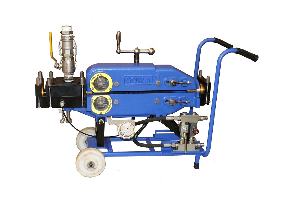 Blue Diesel Driven Cable Blowing Machine