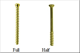 कैनुलेटेड कैंसलस स्क्रू