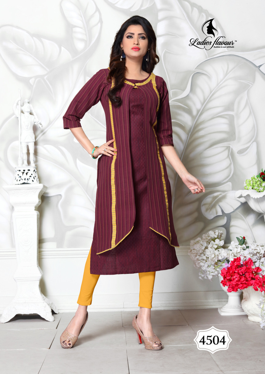 Multi Color Handloom Cotton Kurti