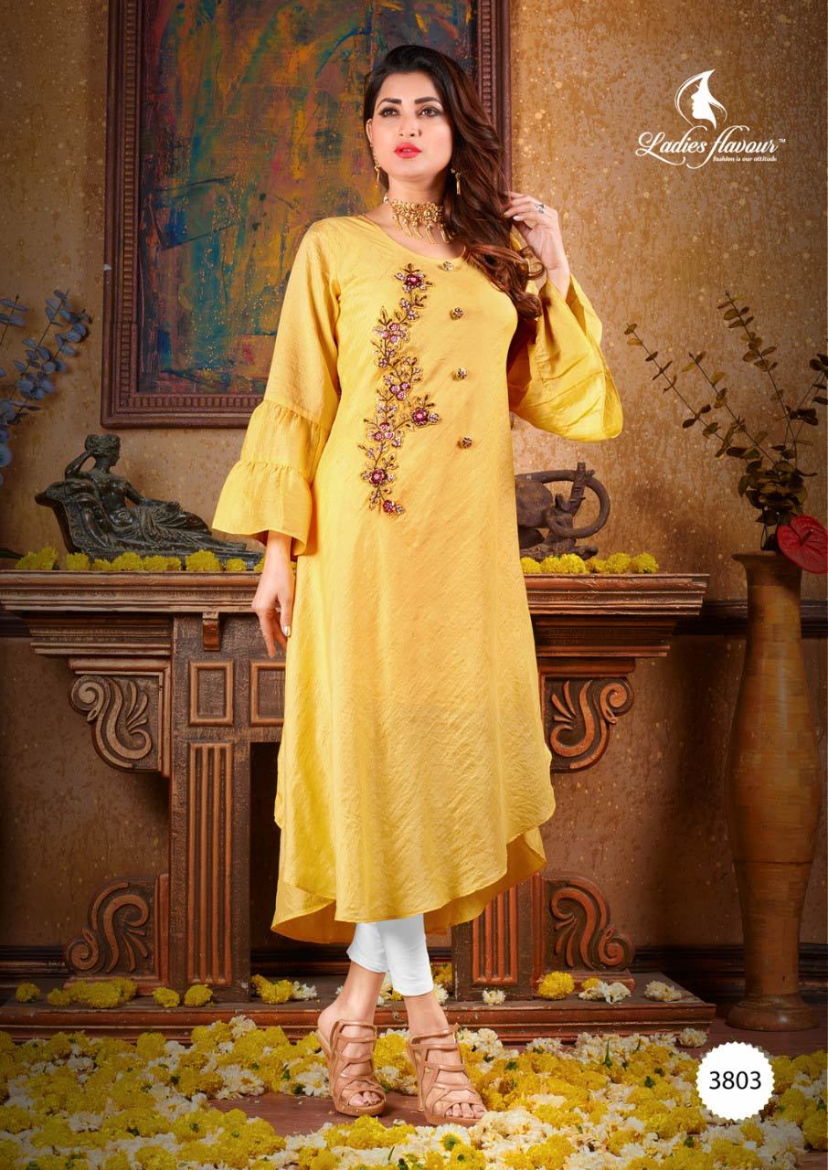 Multi Color Hand Work Kurti
