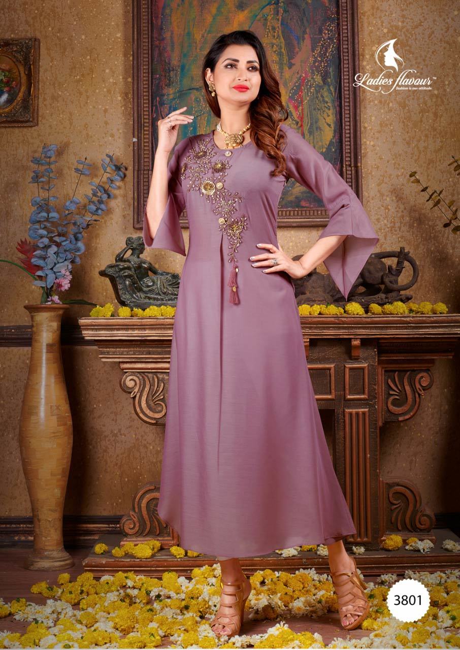 Multi Color Hand Work Kurti