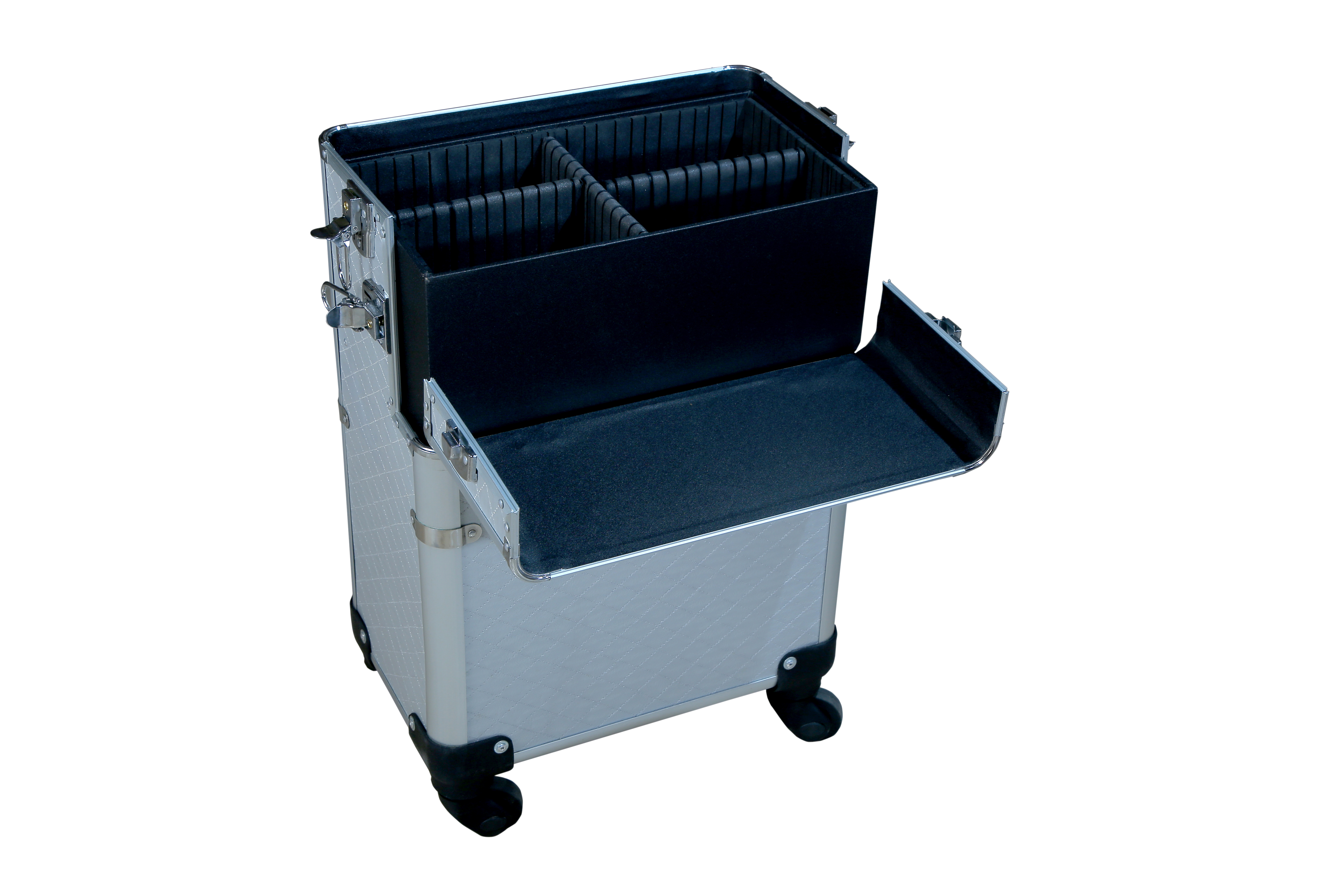 Make Up Rolling Case - Color: Black
