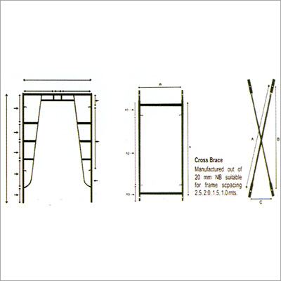 एच फ्रेम स्कैफोल्डिंग