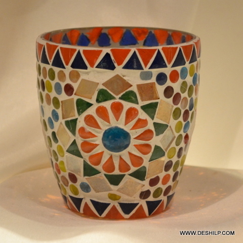 Small T Light Candle Holder For Souvenir - Material: Glass