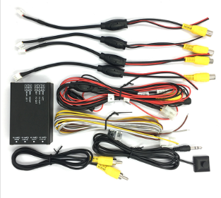 Universal Alround 4 Ways Division Monitor Driving Safety System for Car