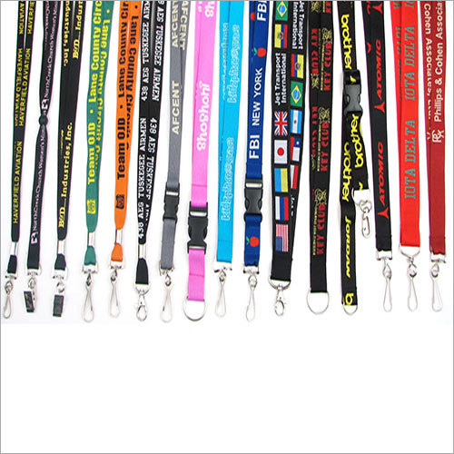 Nylon Custom Logo Lanyards