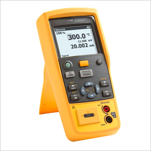 Thermocouple Calibrator - Plastic Material, Yellow Color | Industrial Usage, Accurate Calibration, Long Lasting Quality