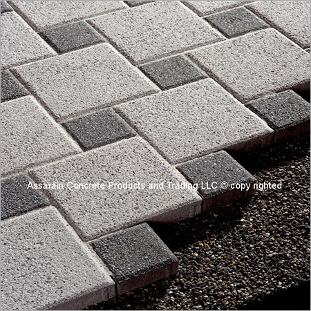 Shot Blasted Interlocking Tiles