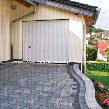 Shot Blasted Interlocking Tiles