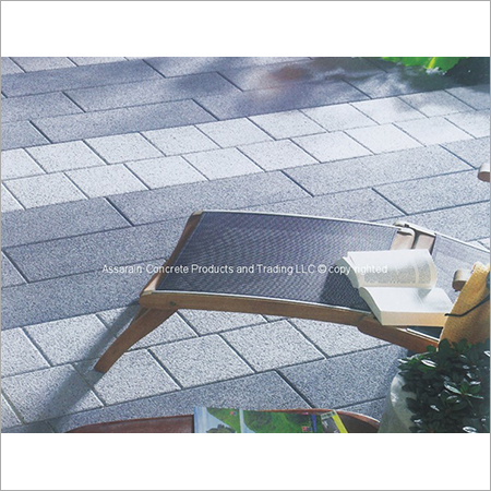 Shot Blasted Interlocking Tiles
