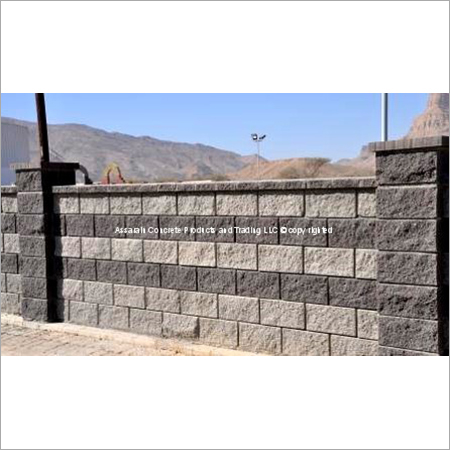 Split Face Boundary Wall Systems