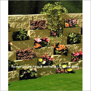 Split Block Flower Wall System