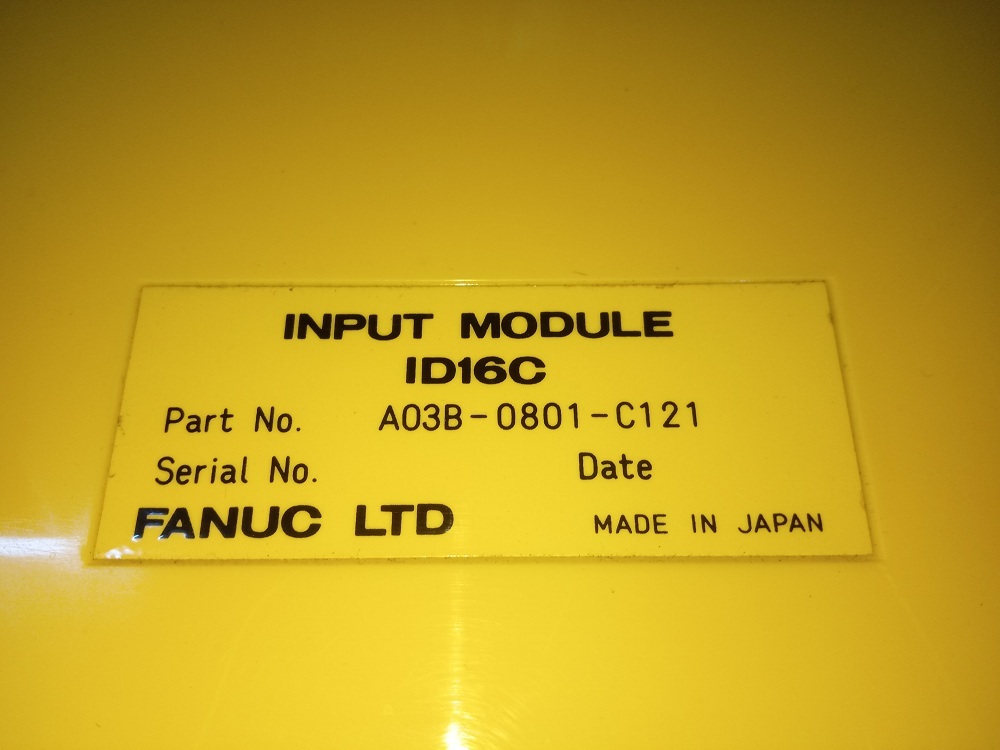 Fanuc Input Module A03b-0801-c121