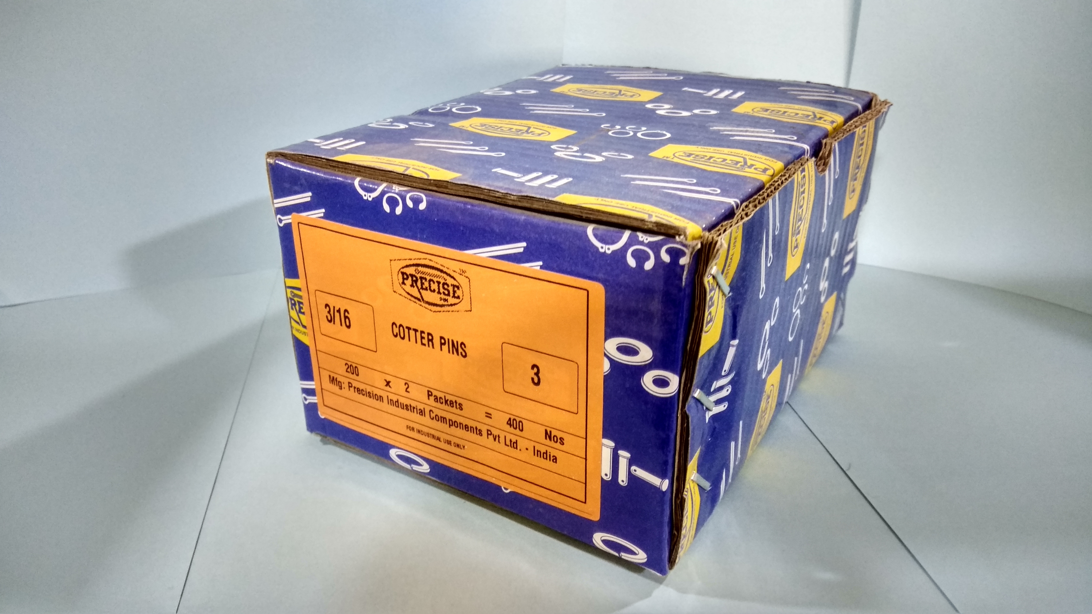 3/16 X 3 Precise Cotter Pin - Color: Sliver