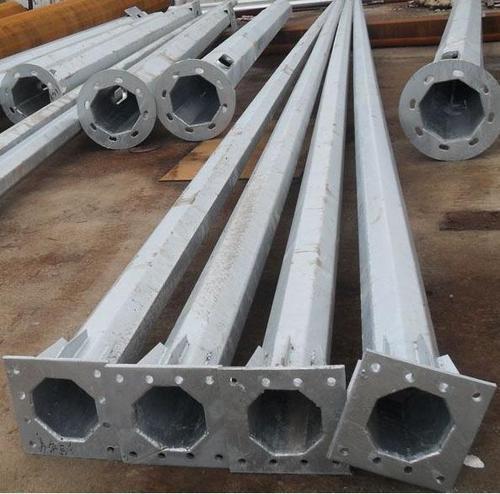 Silver Octagonal Poles