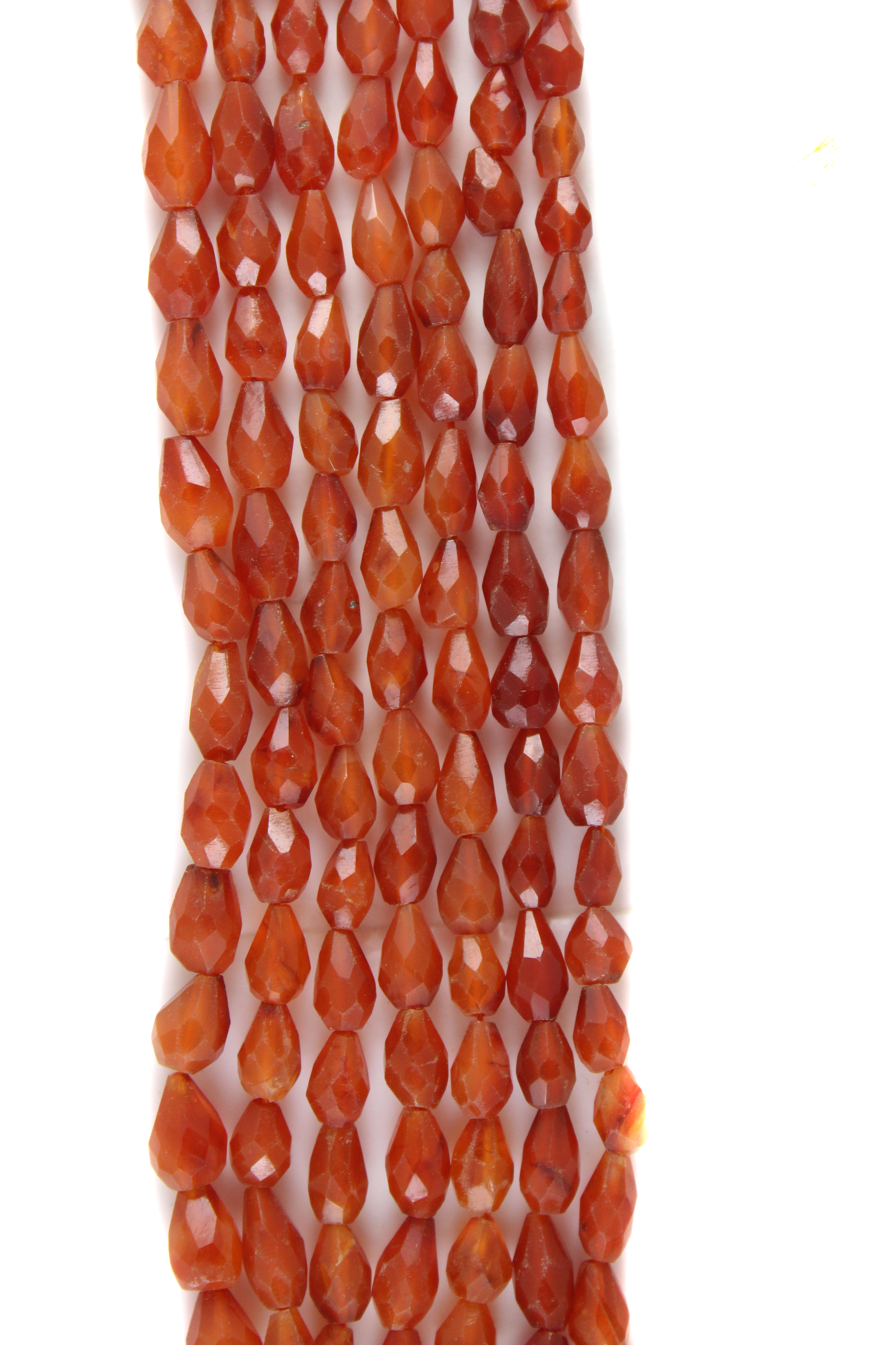Carnelian Gemstone Drop Beads