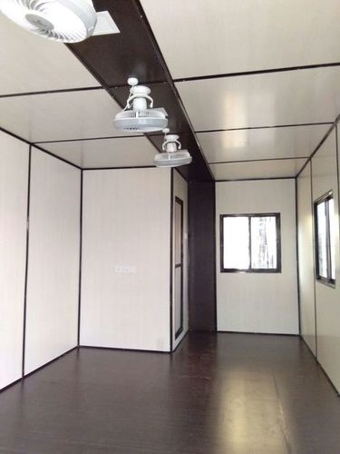 Prefabricated Office Cabin - Steel Structure, Customizable Dimensions | Comfortable Interior, Durable, Modular Design, Weatherproof, Easy Installation