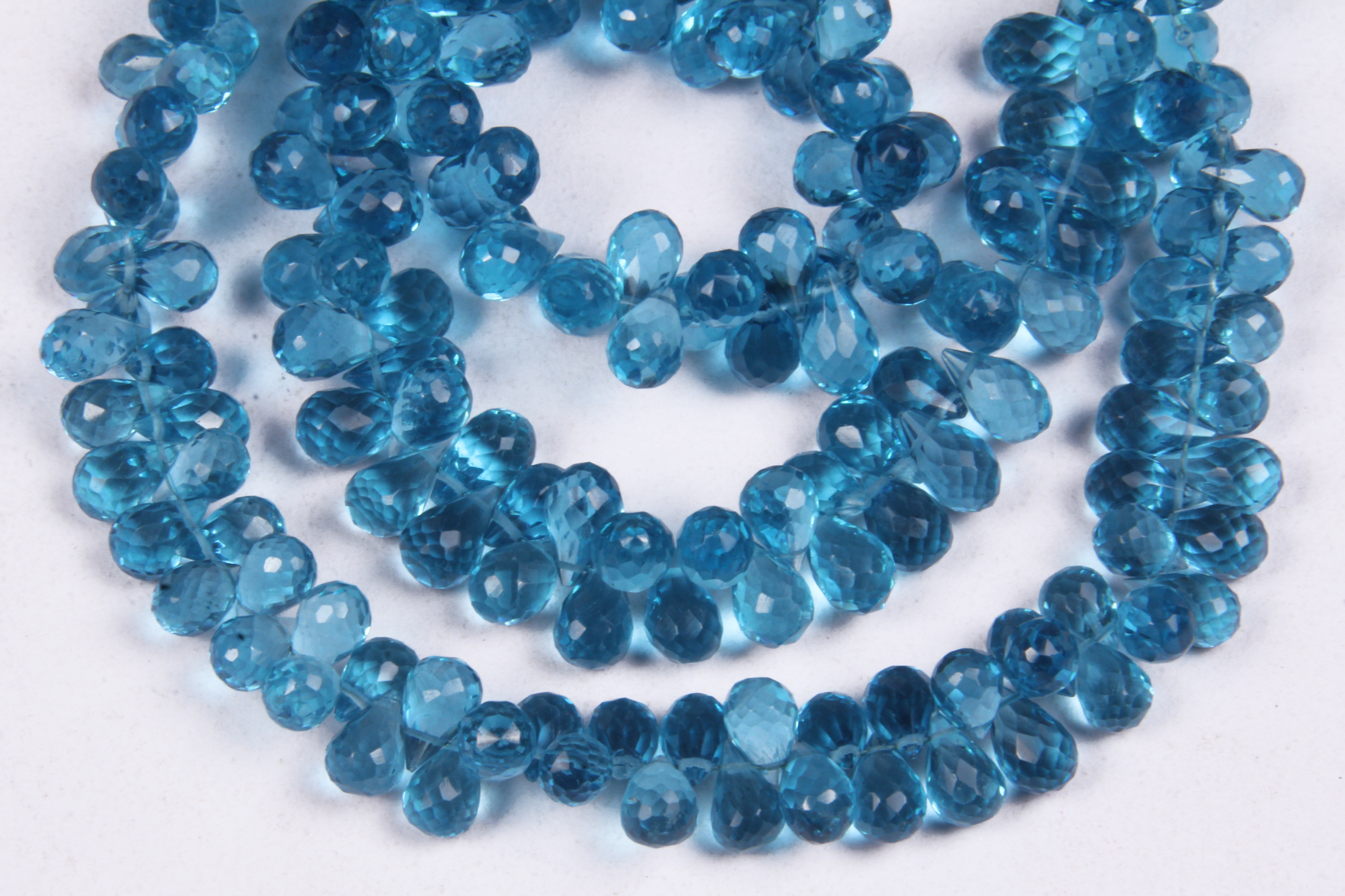 Blue Hydro Drops Beads