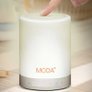 6-in-1 Smart Touch Lamp With Bluetooth Speaker (K034) - Color: White & Light Yellow