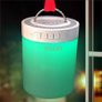 6-in-1 Smart Touch Lamp With Bluetooth Speaker (K034) - Color: White & Light Yellow