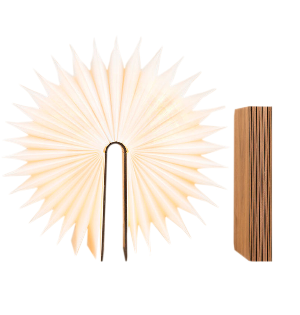 Book Lamp With Bluetooth Speaker (K3) - Color: Yellow