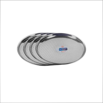 Stainless Steel Dinner Plate Size: 10.5 X 30 Inch