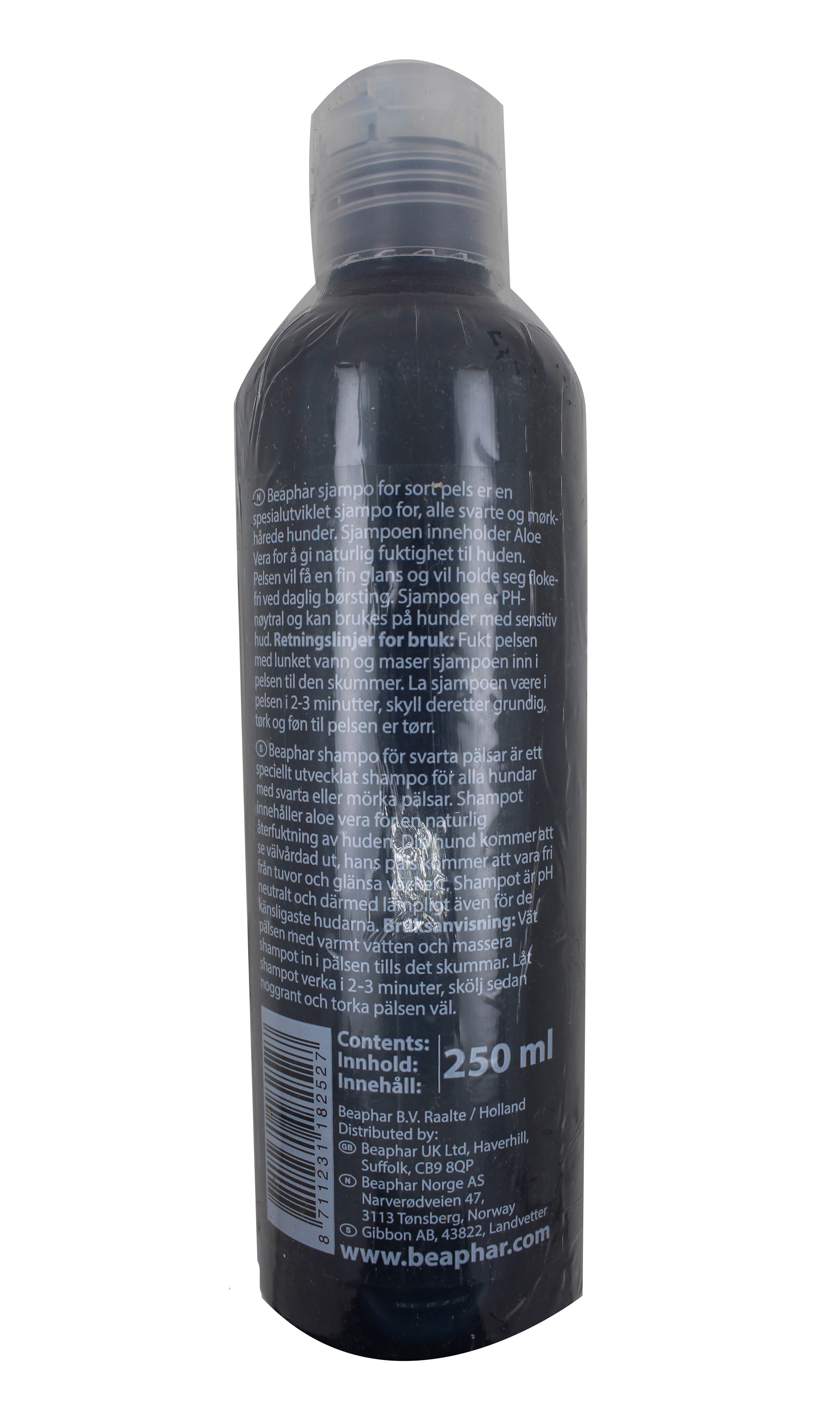 Aloe Vera Black Coats Sort Pets Shampoo-general Ingredients: Chemicals