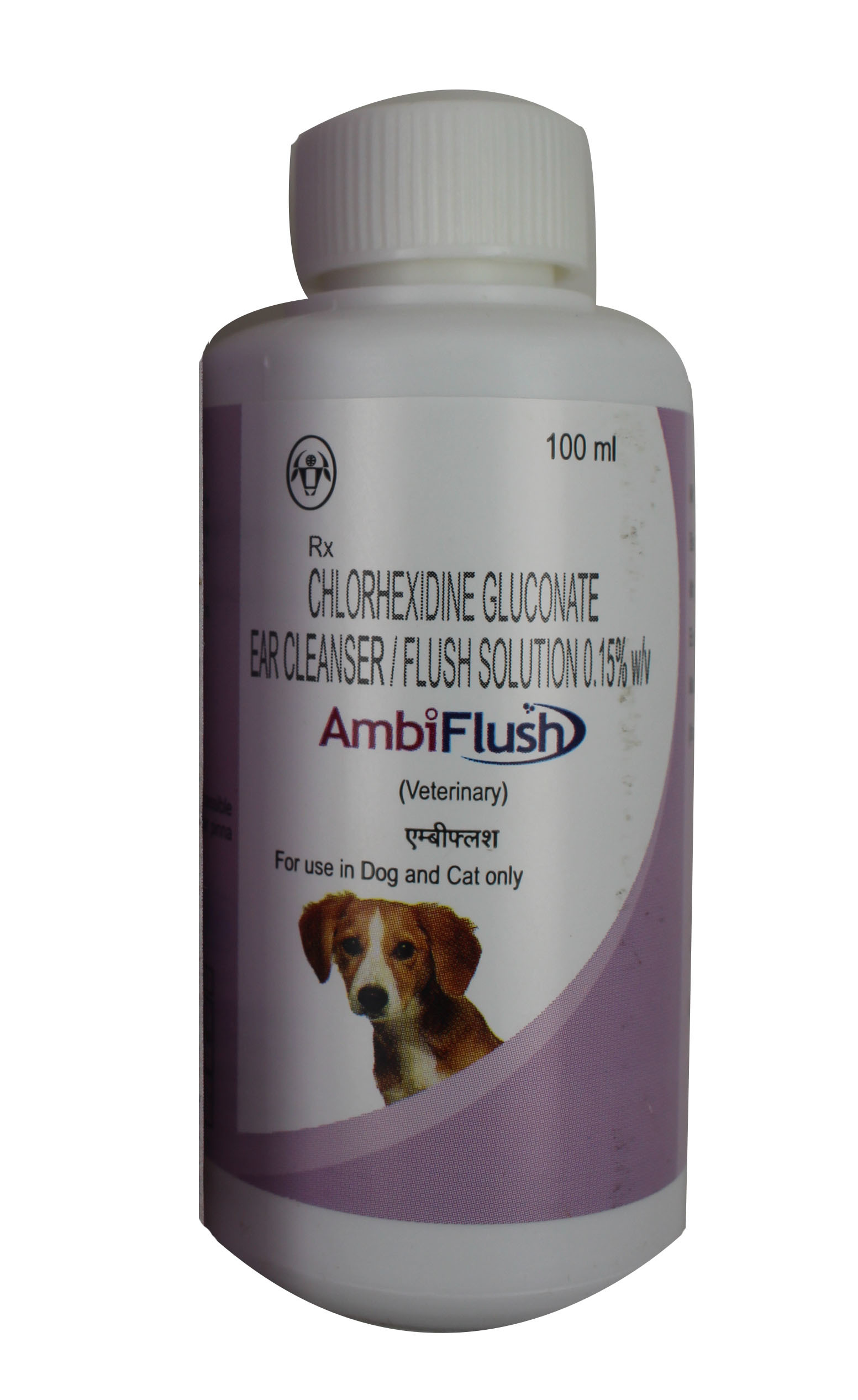 Liquid Ambiflush Ear Cleanser Solution For Dog And Cat