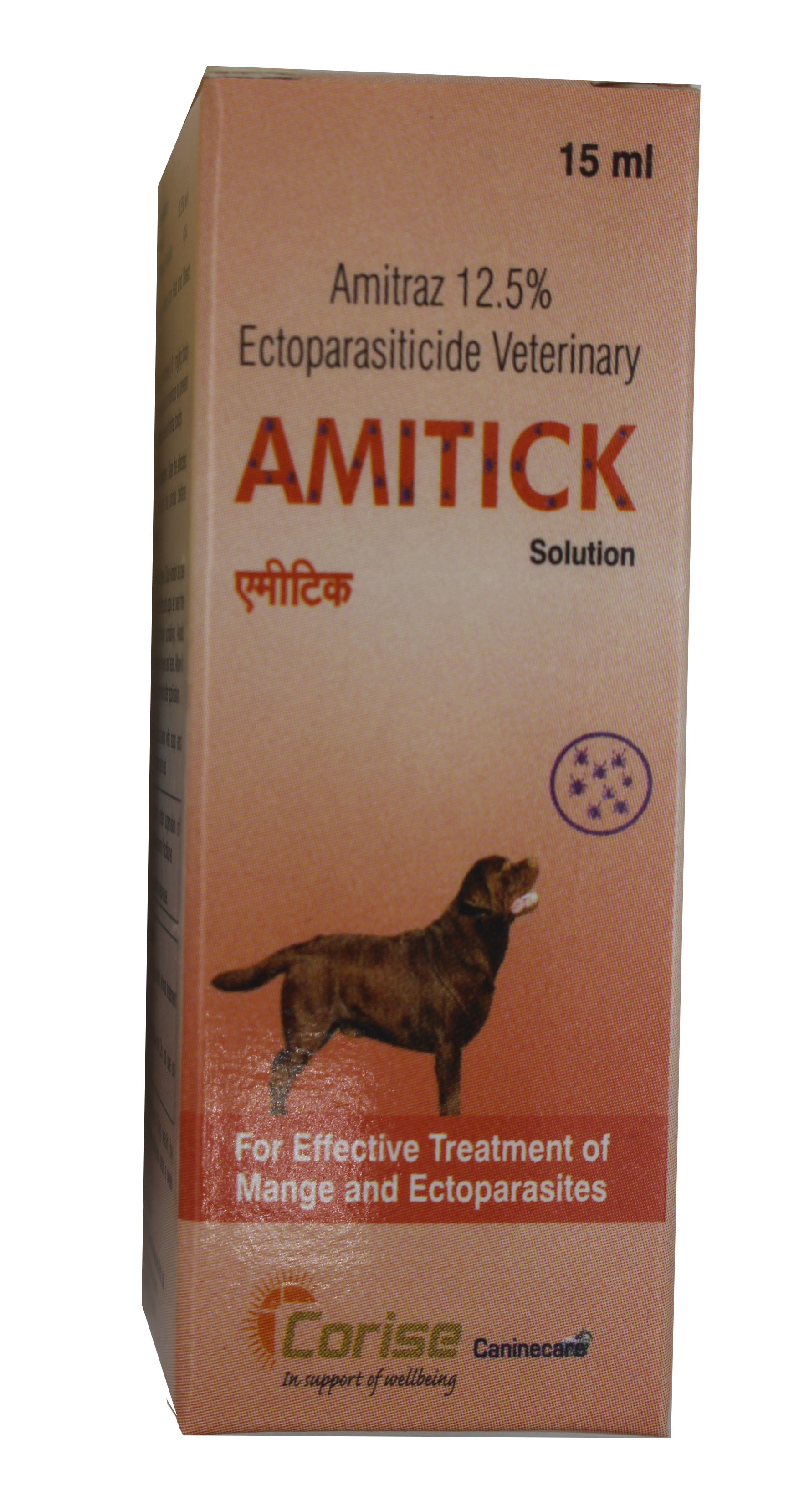 Amitick 15ml-amitraz 12.5% W/v Ingredients: Chemicals