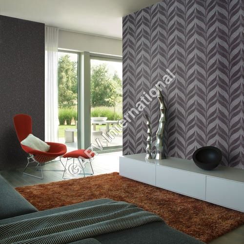 Modern Living Room Wallpaper Design Service