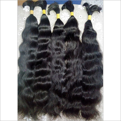 Bulk Human Hair - 100% Remy Quality, Natural Color Variation, Silky Smooth Texture