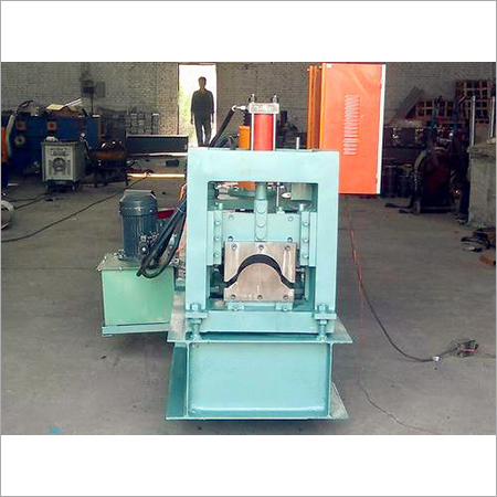 मेटल रूफ शीट रिज कैप रोल बनाने की मशीन