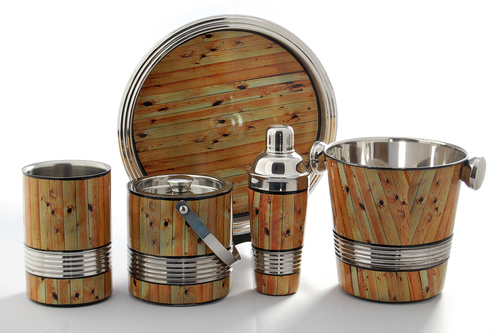 Wood Designed Bar set