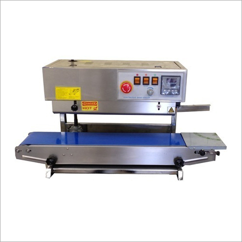 Beverage Continuous Band Sealer- Semi Automatic Pouch Packaging Machine