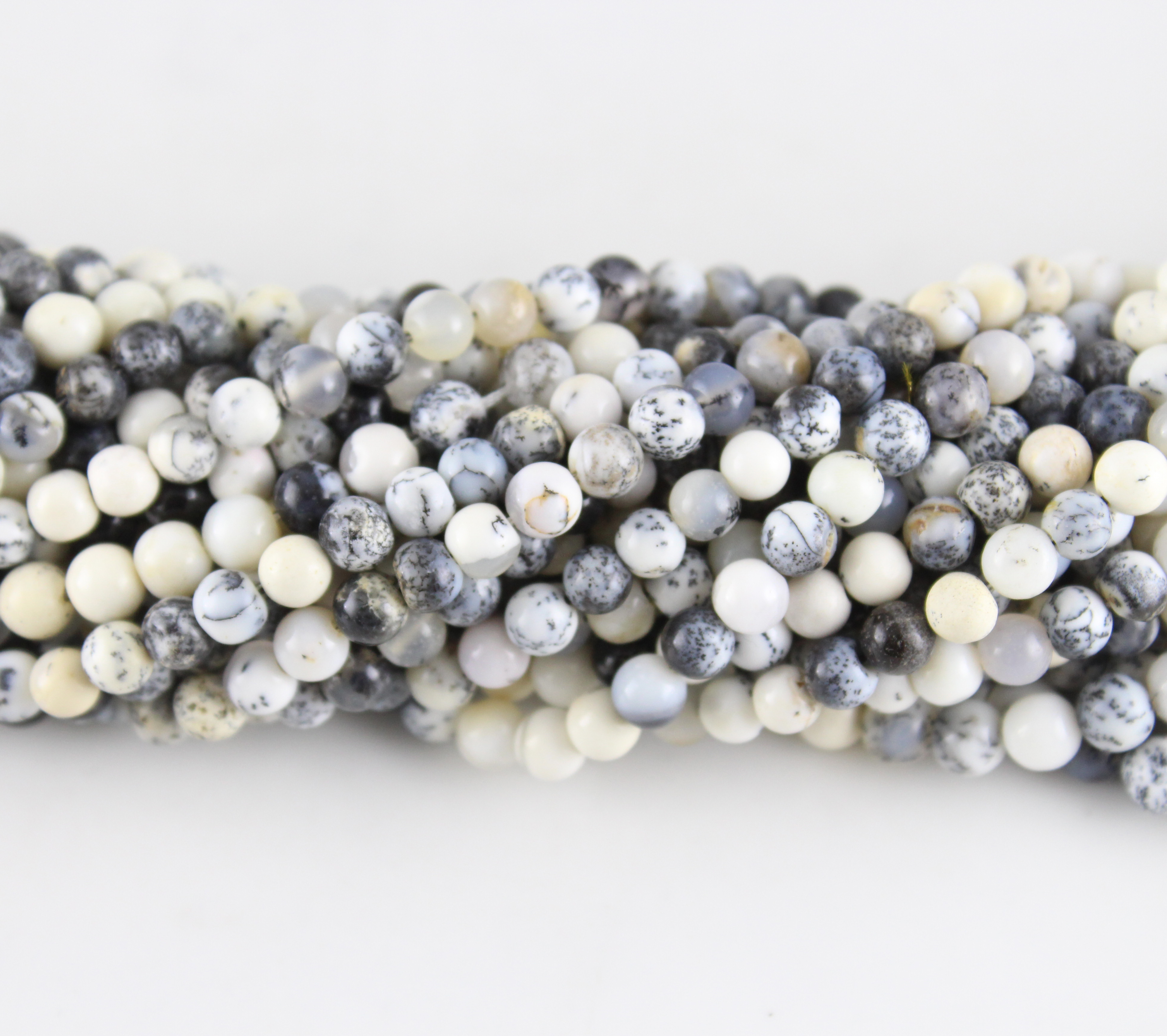 Dendrite Opal Beads