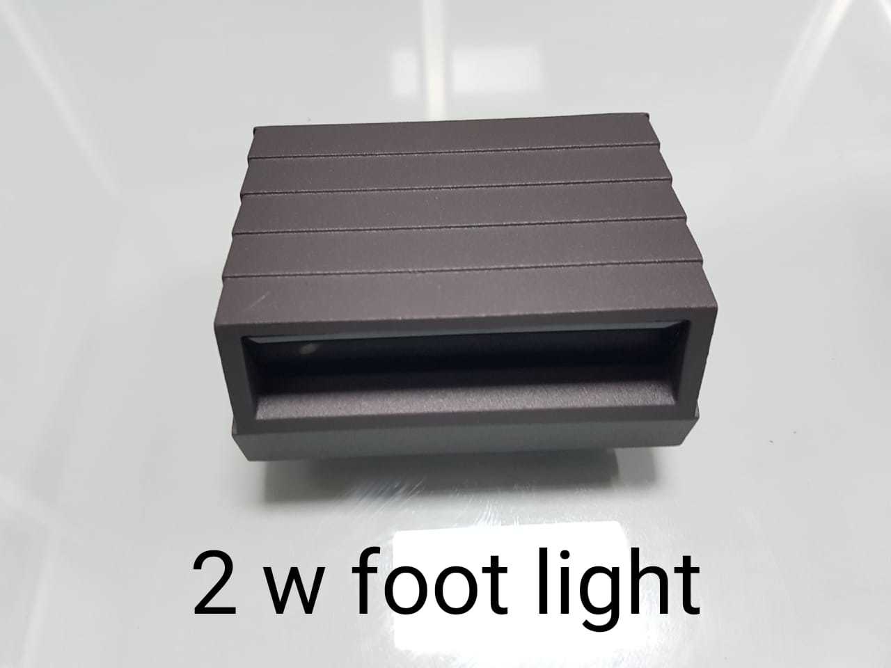 Led Foot Light - Heavy Quality Aluminum Die Cast, 2w & 4w Output | Flexible Black & White Body, 230v Input Voltage, 0.95 Power Factor