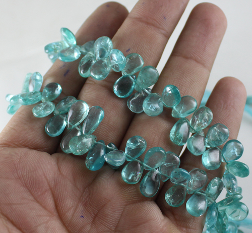 एपेटाइट सादा नाशपाती मोती