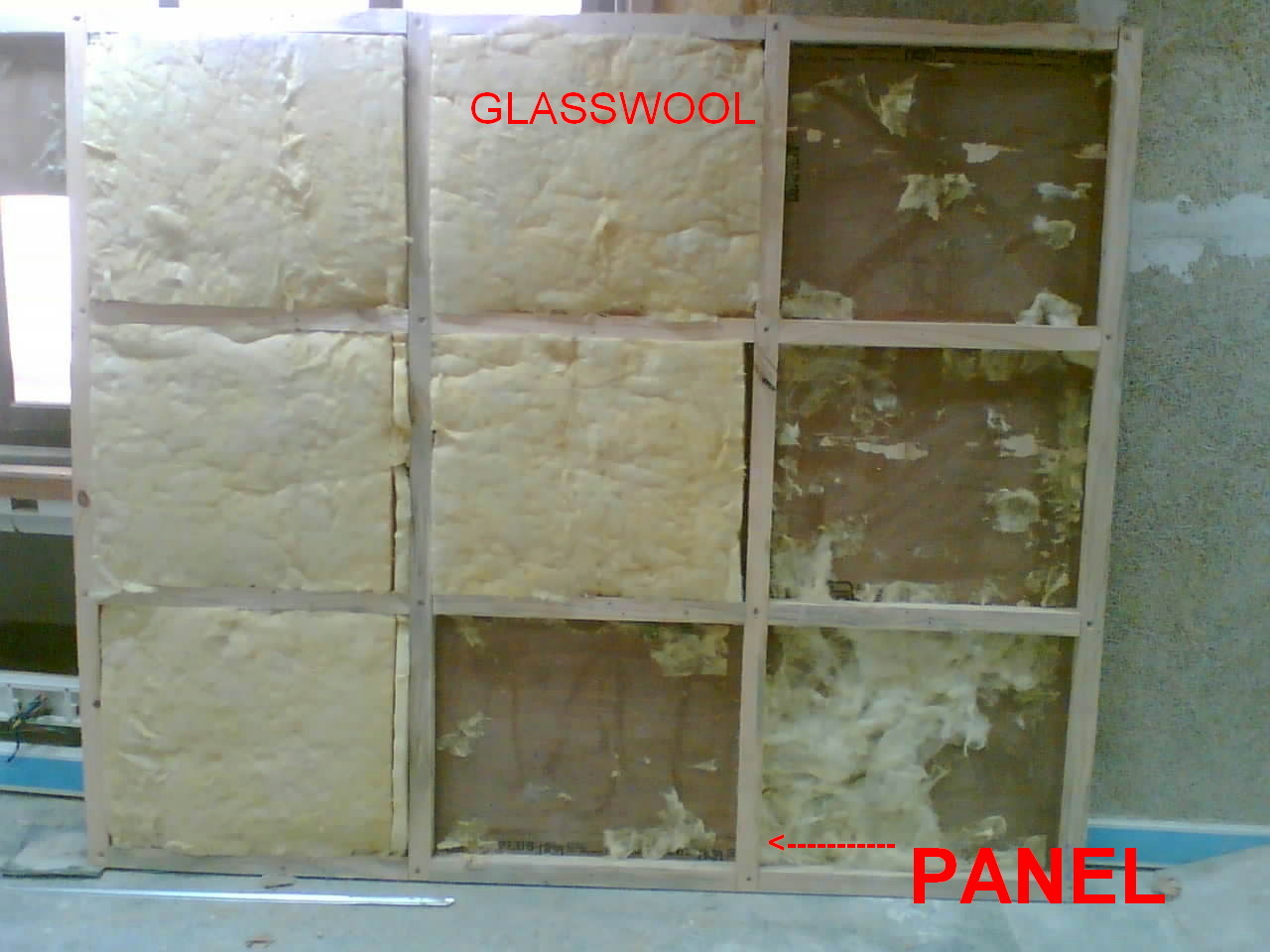 Fibre Glass Wool - Nrc Value 0.92-1.20, Yellow Color, Variable Density | Durable, Easy Install, Fire Resistant, Mold Resistant, Sound Insulation