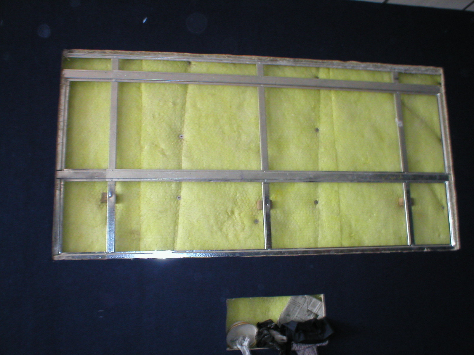 Fibre Glass Wool - Nrc Value 0.92-1.20, Yellow Color, Variable Density | Durable, Easy Install, Fire Resistant, Mold Resistant, Sound Insulation
