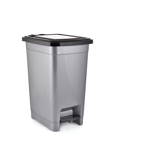  प्लास्टिक स्लिम पेडल डस्ट बिन 25LTR