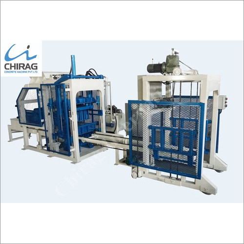 Chirag Immense Technology Multifunction Block Machine - Hydraulic Pressure, Blue Color, Automatic Operation | 1-Year Warranty, Versatile for Fly Ash Brick, Concrete Block, Interlocking Brick and Paver Production
