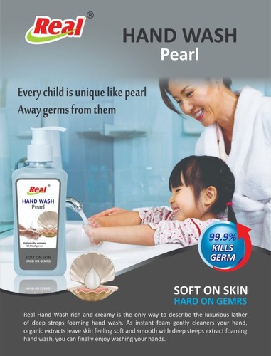 Hand Wash - Liquid Formulation | Fragrance Infused, 19 Month Shelf Life, Ideal for Bathroom Use