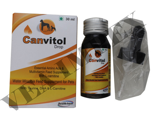 Canvitol 30Ml Drop For Pets-Feed Supplement Ingredients: Chemicals